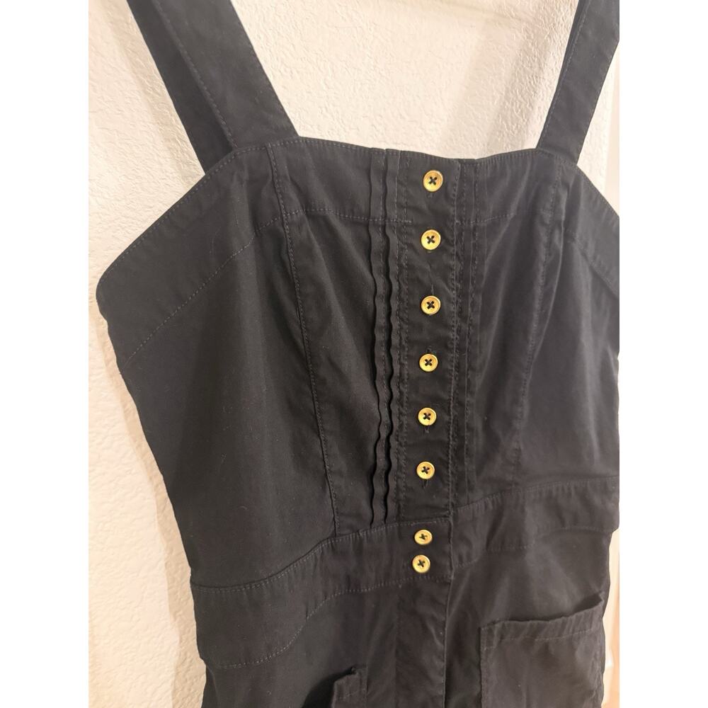 Anthropologie Maeve 6 Colette Cropped Wide-Leg Overalls Jumpsuit - Picture 4 of 14